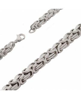 Мужская цепочка "Лисий хвост"сталь ЦС-18