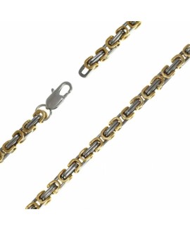 Стальная цепочка мужская ЦС-17