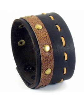 Браслет из натуральной кожи D-303