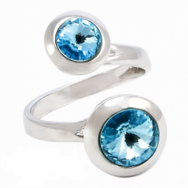 Кольцо с камнями Swarovski 7770-3026-106