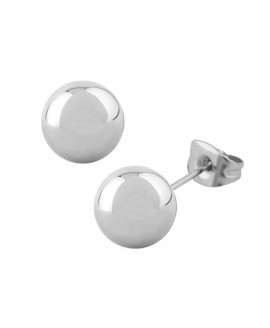Серьги-гвоздики Шарики 180-6SS