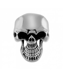 Стальное кольцо "Череп" BS1368
