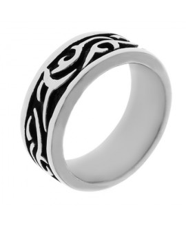 Кольцо из хирургической стали KS1524