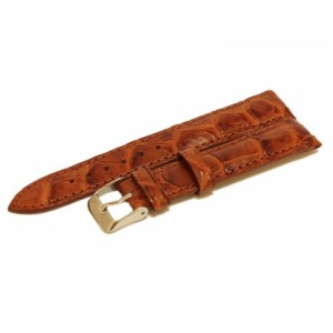 Ремешок на часы из кожи крокодила TanALWS01