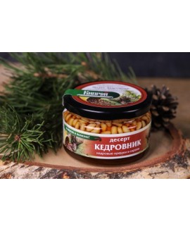 Сосновый сироп с кедровыми орехами (Россия), 250 мл