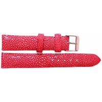 Ремешок для часов шлифованная кожа ската Red