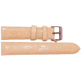 Ремешок для часов шлифованная кожа ската Beige