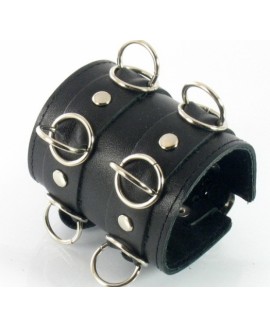 Мужской кожаный браслет L-708