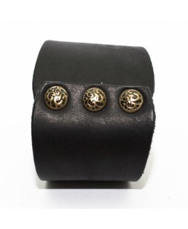 Кожаный браслет M-505