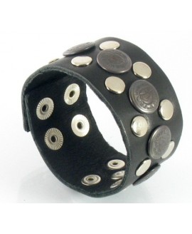 Кожаный браслет NY-400