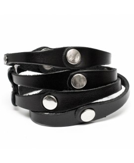 Кожаный браслет A-108