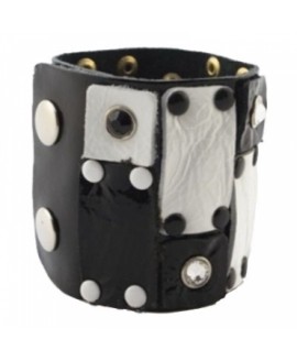 Кожаный браслет со SWAROVSKI SW-820