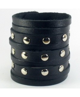 Браслет кожаный P-604