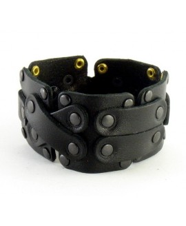 Кожаный браслет P-611