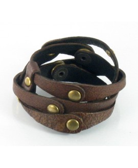 Браслет из натуральной кожи A-109