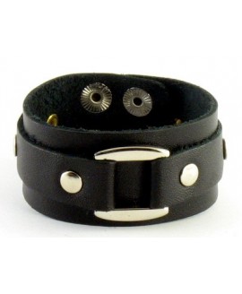 Кожаный браслет B-201